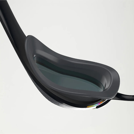 Очки для плавания Speedo Fastskin Pure Focus Mirror (зеркальные; черный/серый)